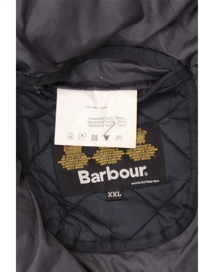 Barbour Chaqueta acolchada para hombre UK 44 2XL Poliéster azul marino