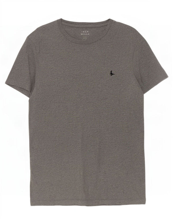 Camiseta Jack Wills para hombre Top Small gris moteado
