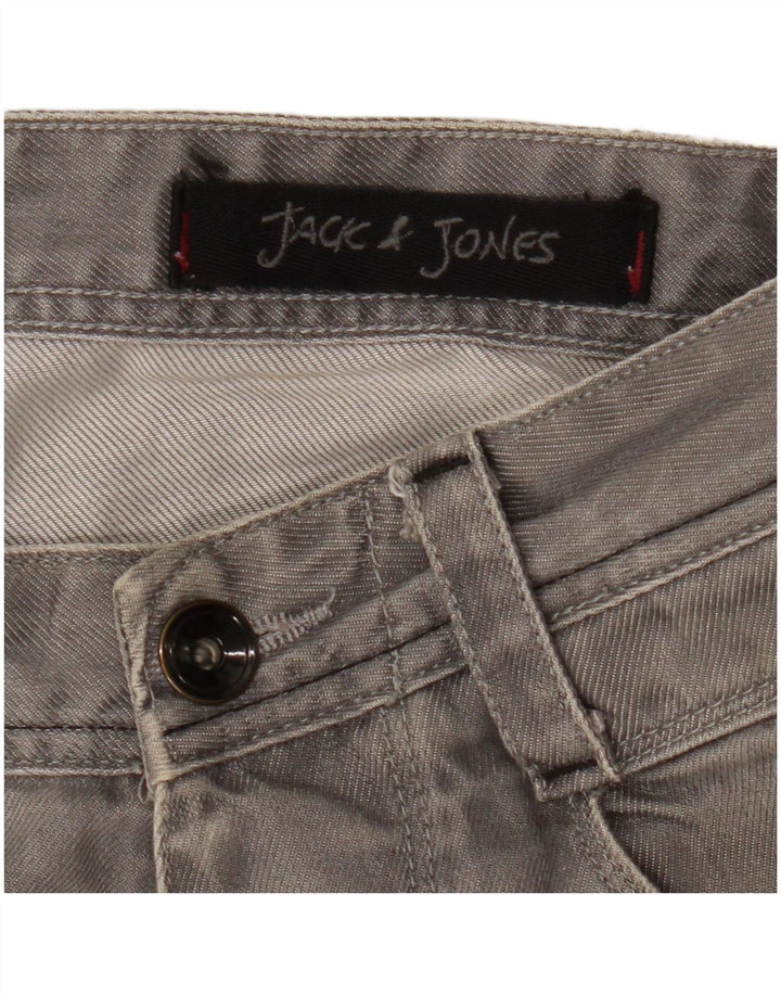 Jack & Jones Vaqueros rectos para hombre W33 L29 Gris