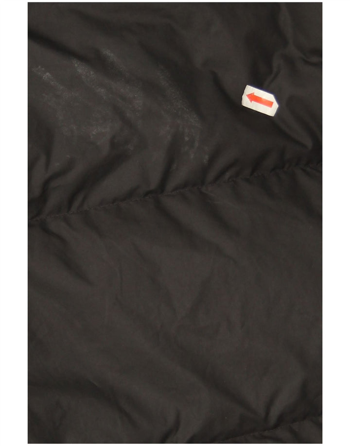 Nike Abrigo acolchado con capucha para hombre UK 36 Small Poliéster negro