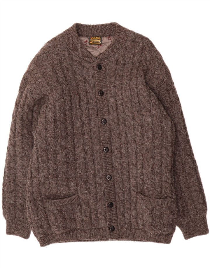 Jockey Chaqueta Bomber de Punto para Hombre IT 54 2XL Lana Gris