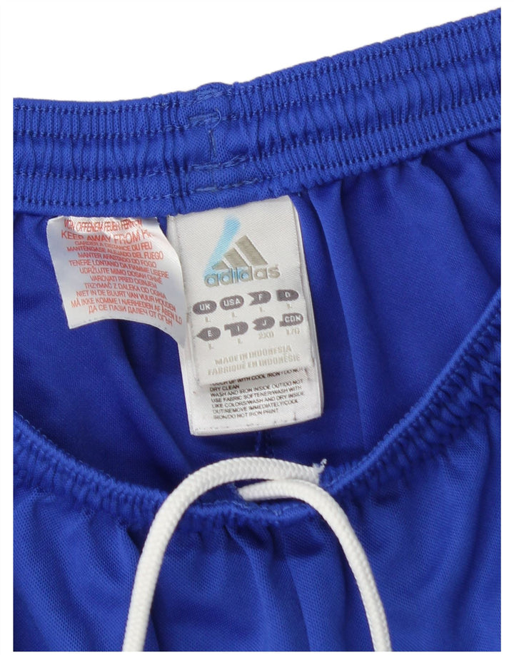 ADIDAS Pantalones cortos deportivos Climalite para hombre Poliéster azul grande