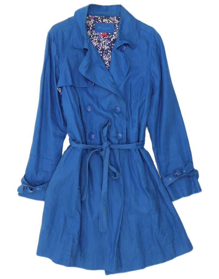 Gabardina Monsoon para mujer ES 48 2XL Lino azul