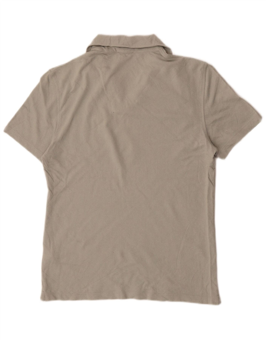 Polo Reiss para hombre de algodón gris pequeño