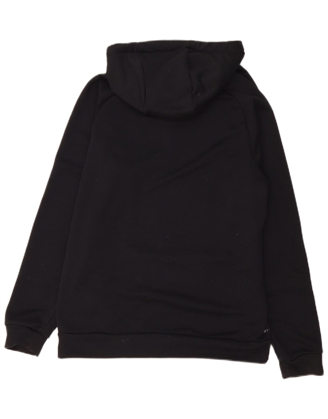 Nike Dri Fit Graphic Sudadera con capucha para hombre, talla mediana, poliéster negro