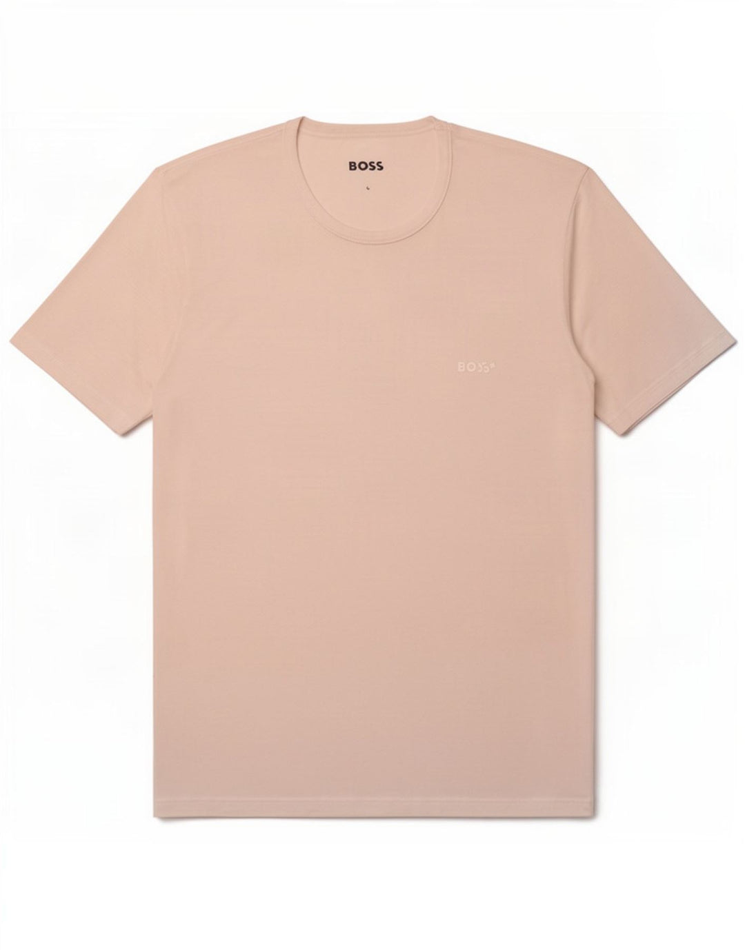 Hugo Boss Hombre Camiseta Top Grande Algodón Blanco