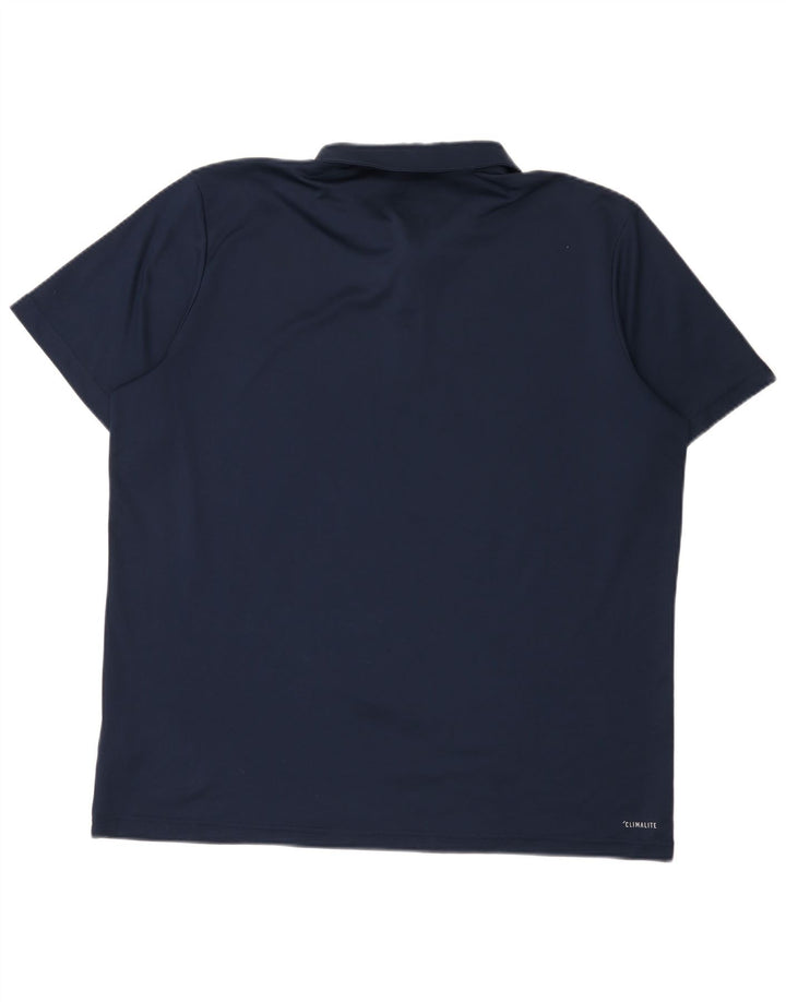 Adidas Hombre Climalite Polo XL Azul Marino Poliéster
