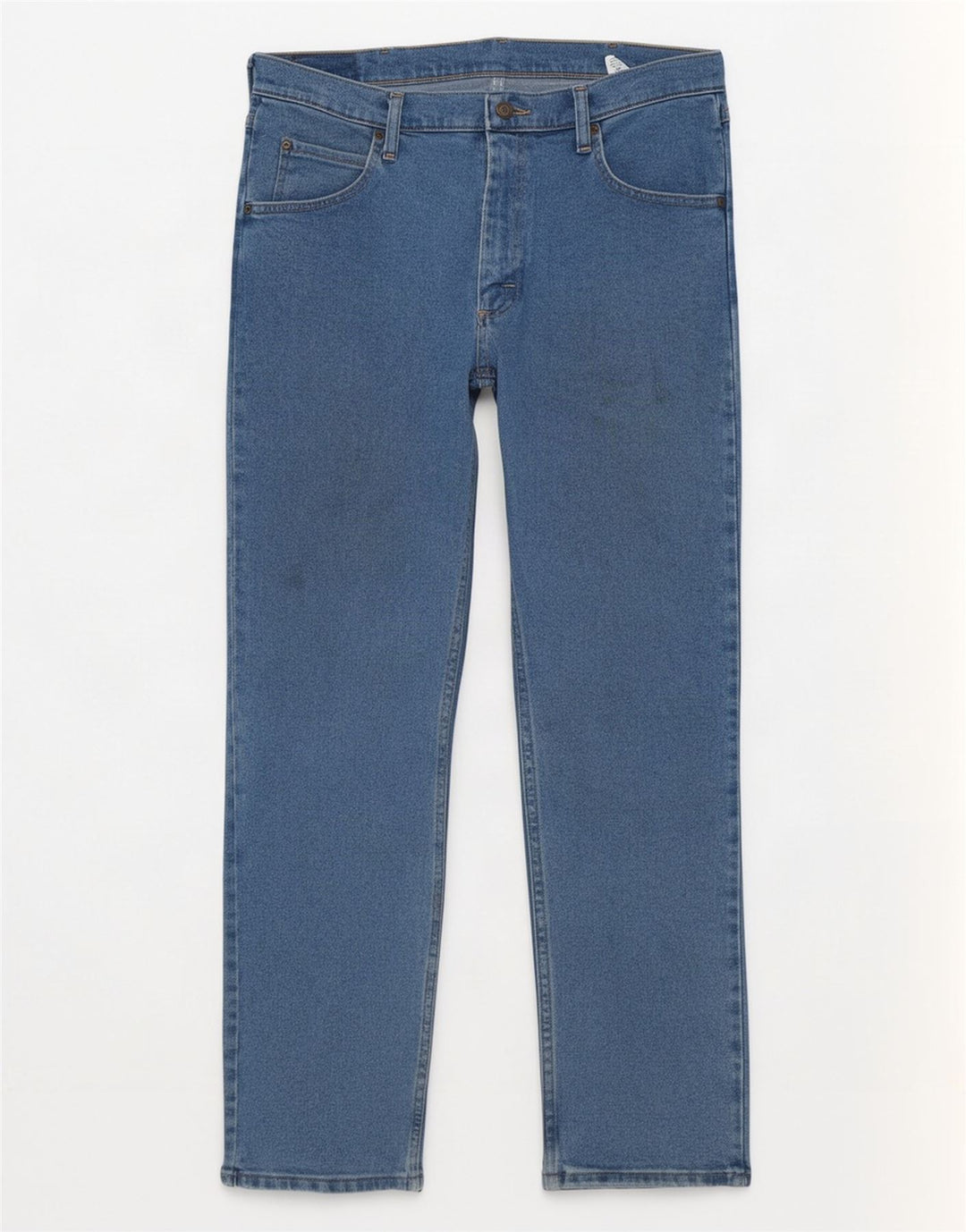 Vaqueros Wrangler Hombre Rectos W34 L30 Algodón Azul