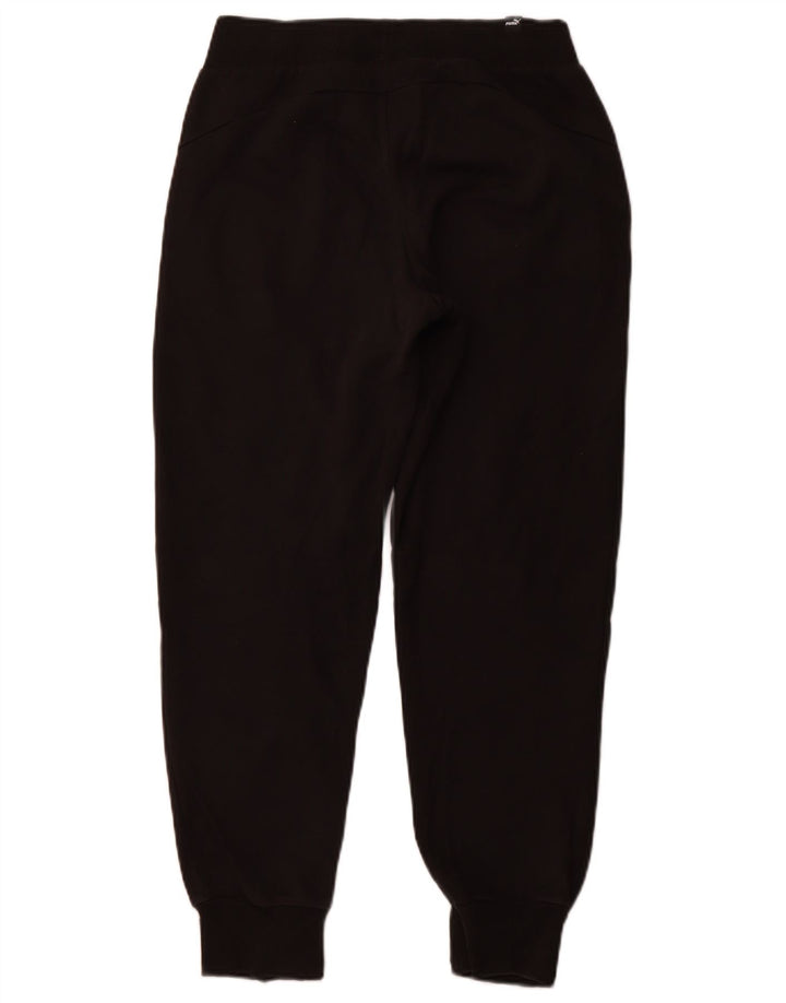 Puma Pantalones De Chándal Para Hombre Joggers Small Negro Algodón