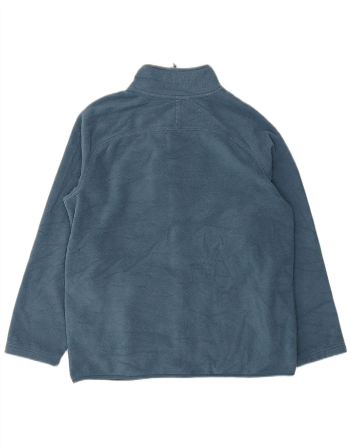 Marks & Spencer Chaqueta polar para hombre UK 38 Poliéster azul medio