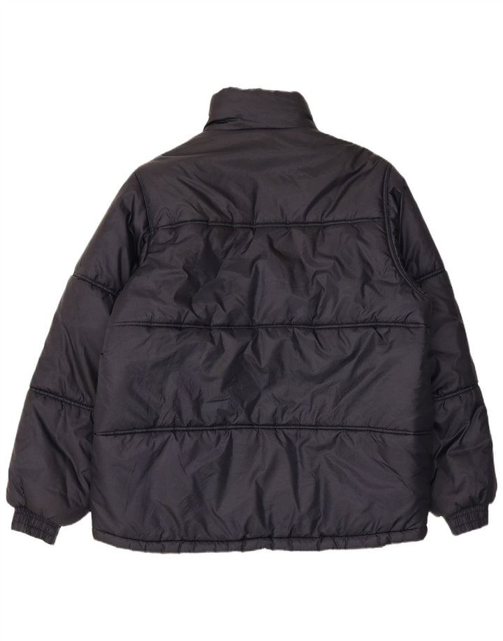 Reebok Chaqueta acolchada para hombre UK 40 Large Azul marino Nylon