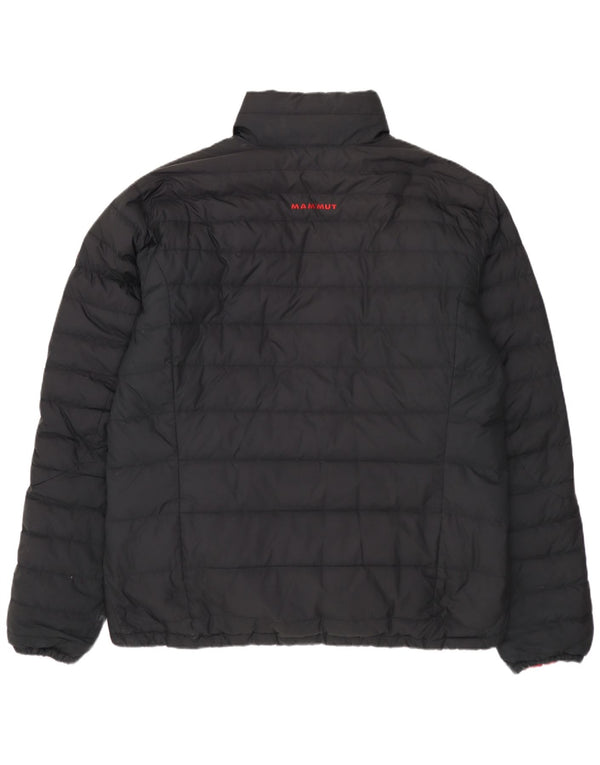 Mammut Chaqueta Acolchada Reversible para Hombre UK 40 Large Poliéster Negro
