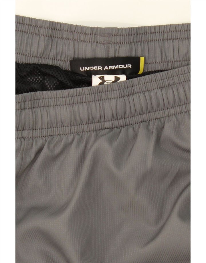 UNDER ARMOUR Pantalones de chándal para hombre Poliéster color block gris medio