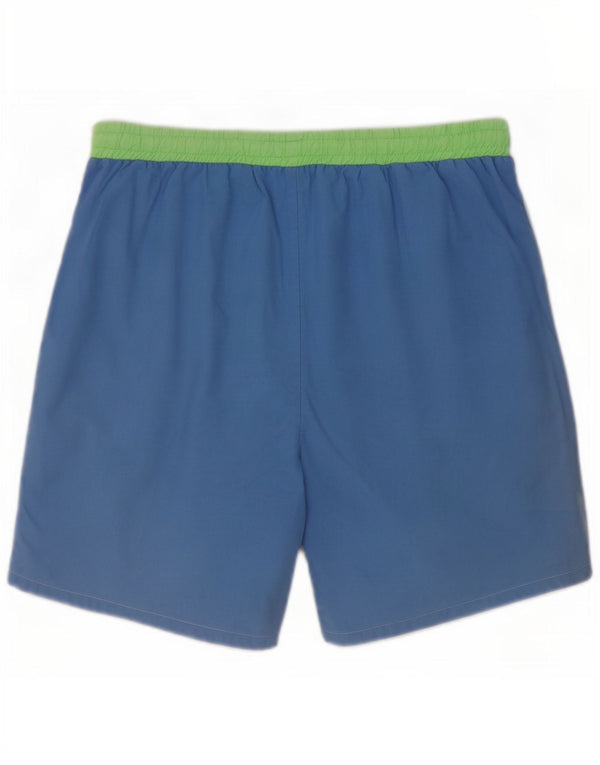 Vintage Hombre Bañador Shorts Medio Multicolor Pinstripe