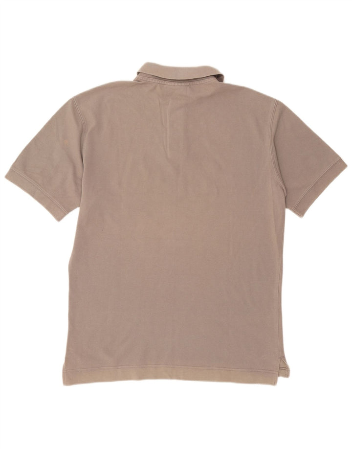 Polo Gas Hombre Grande Gris Algodón
