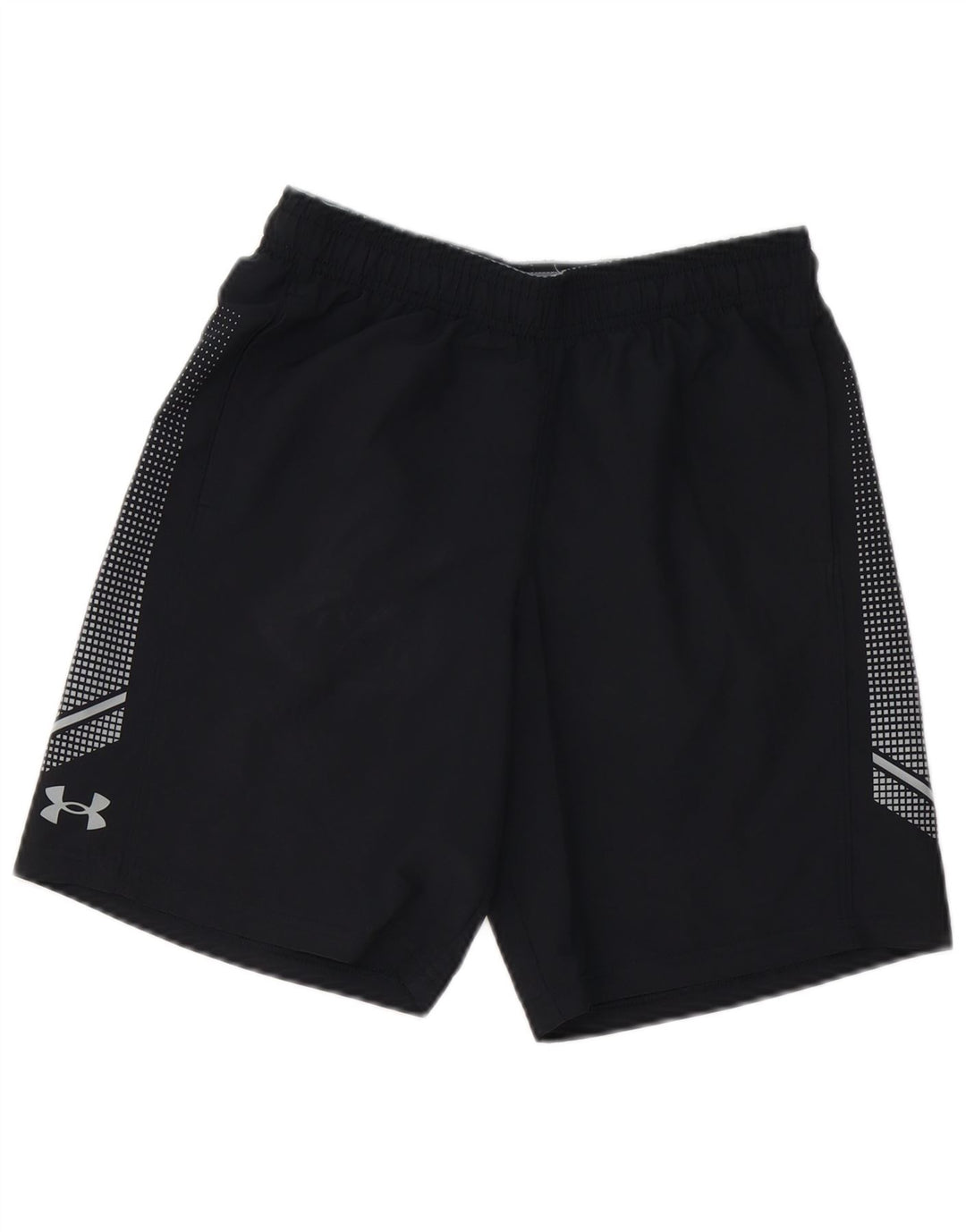 Under Armour Pantalones cortos deportivos para niños 11-12 años Grande Poliéster negro