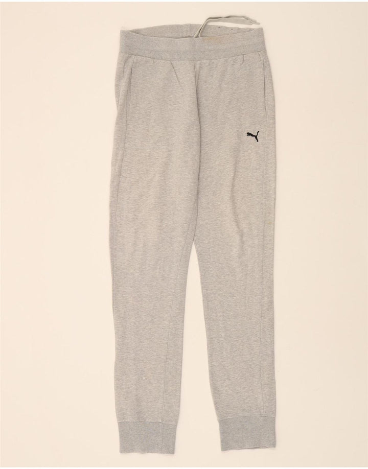 PUMA Womens Tracksuit Trousers Joggers UK 12 Medium  Grey Vintage Puma and Second-Hand Puma from Messina Hembry 