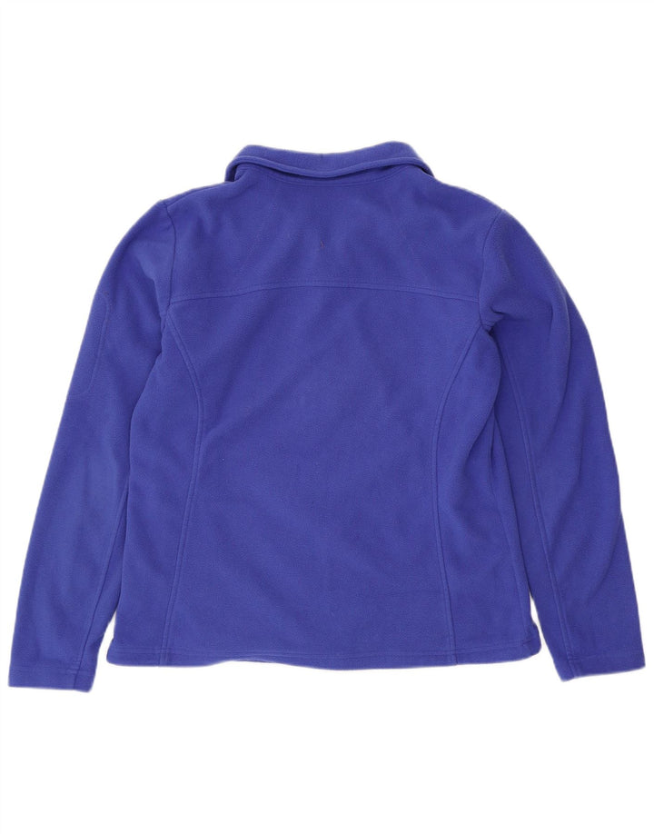COLUMBIA Chaqueta polar para mujer UK 46 Grande Poliéster azul