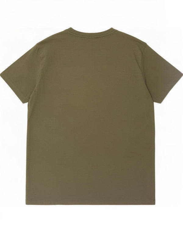 Hugo Boss Mens T-Shirt Top Small Khaki Cotton