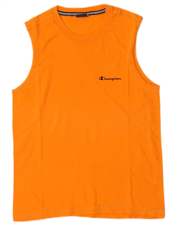 Champion Chaleco Para Hombre Top Pequeño Naranja