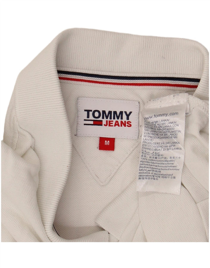 Polo Tommy Hilfiger Hombre Algodón Blanco Mediano