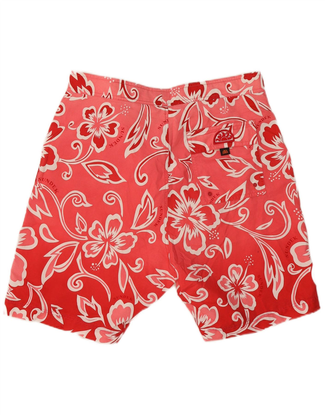 Bañador Sundek Hombre Grande Rosa Floral