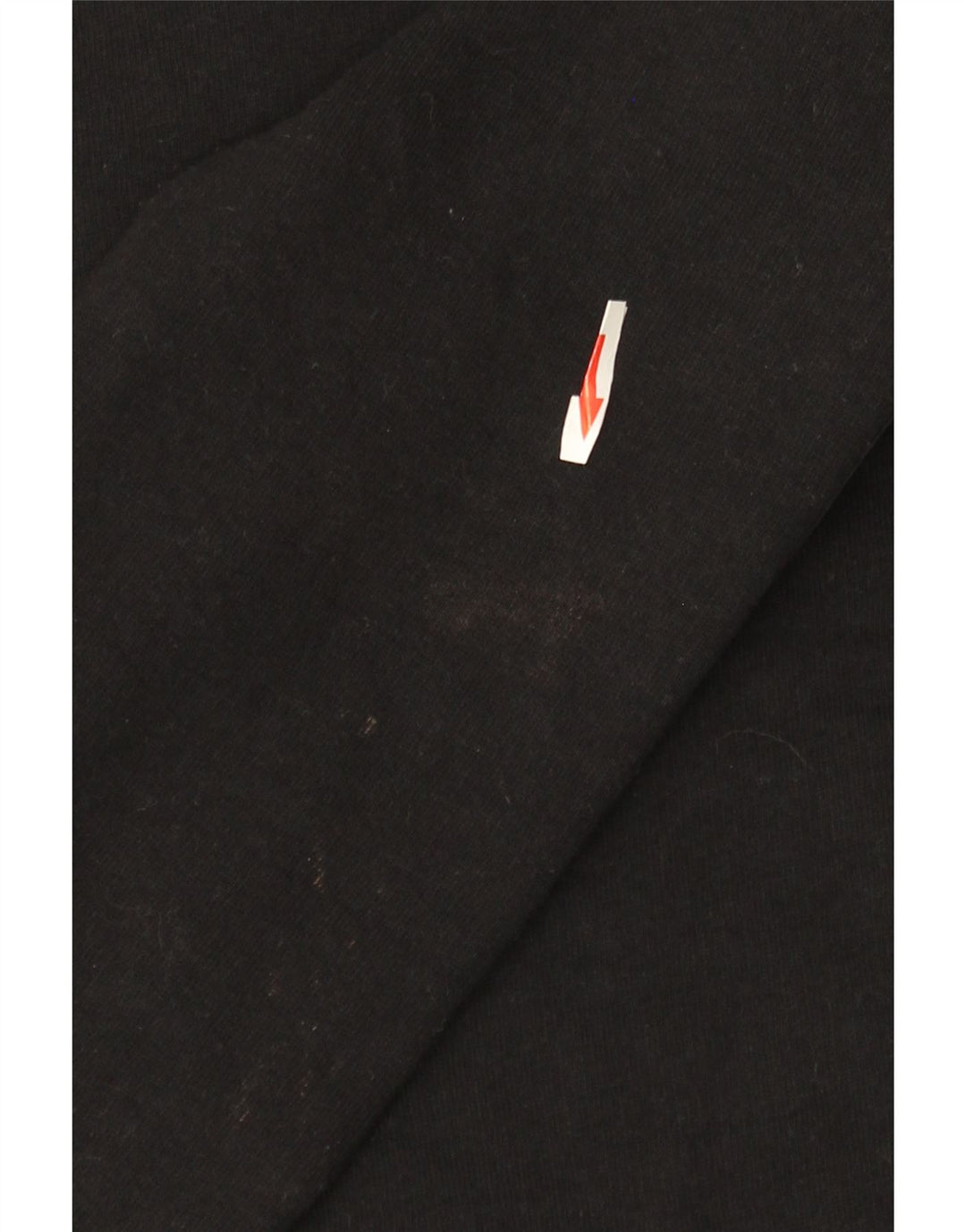 Superdry Mujer Sudadera Gráfica Jumper UK 12 Medium Negro Algodón