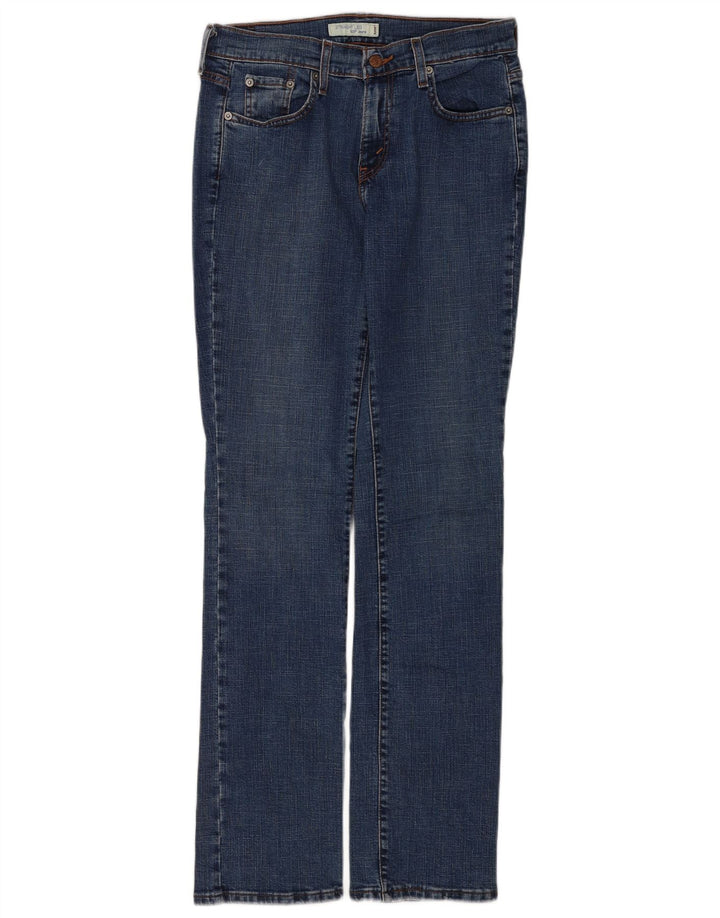 Levi's Jeans rectos 505 para mujer US 6 Medium W30 L34 Azul marino Algodón