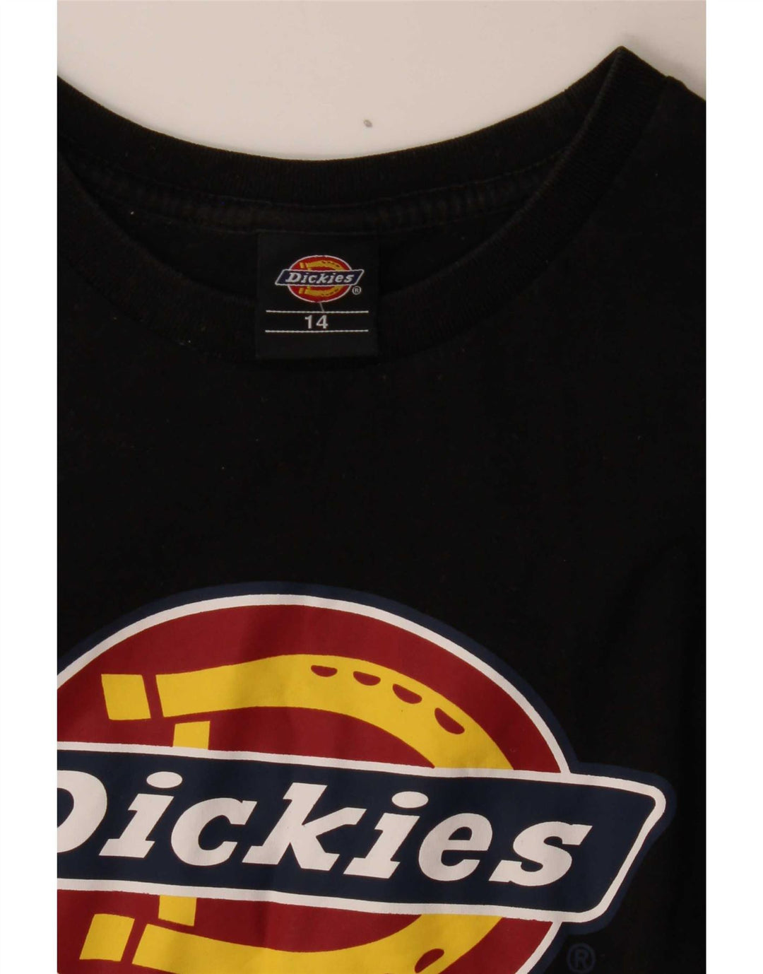 Dickies - Camiseta gráfica para mujer, talla 40, talla M, color negro