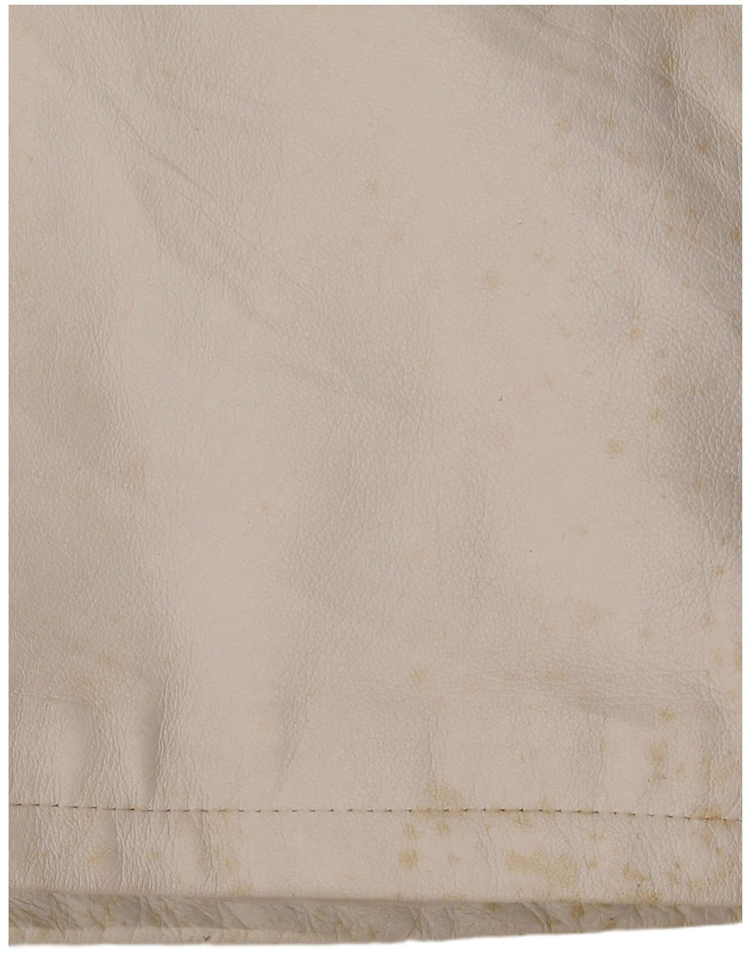 CONBIPEL Chaqueta de cuero con capucha para mujer IT 42 Medium White Leather
