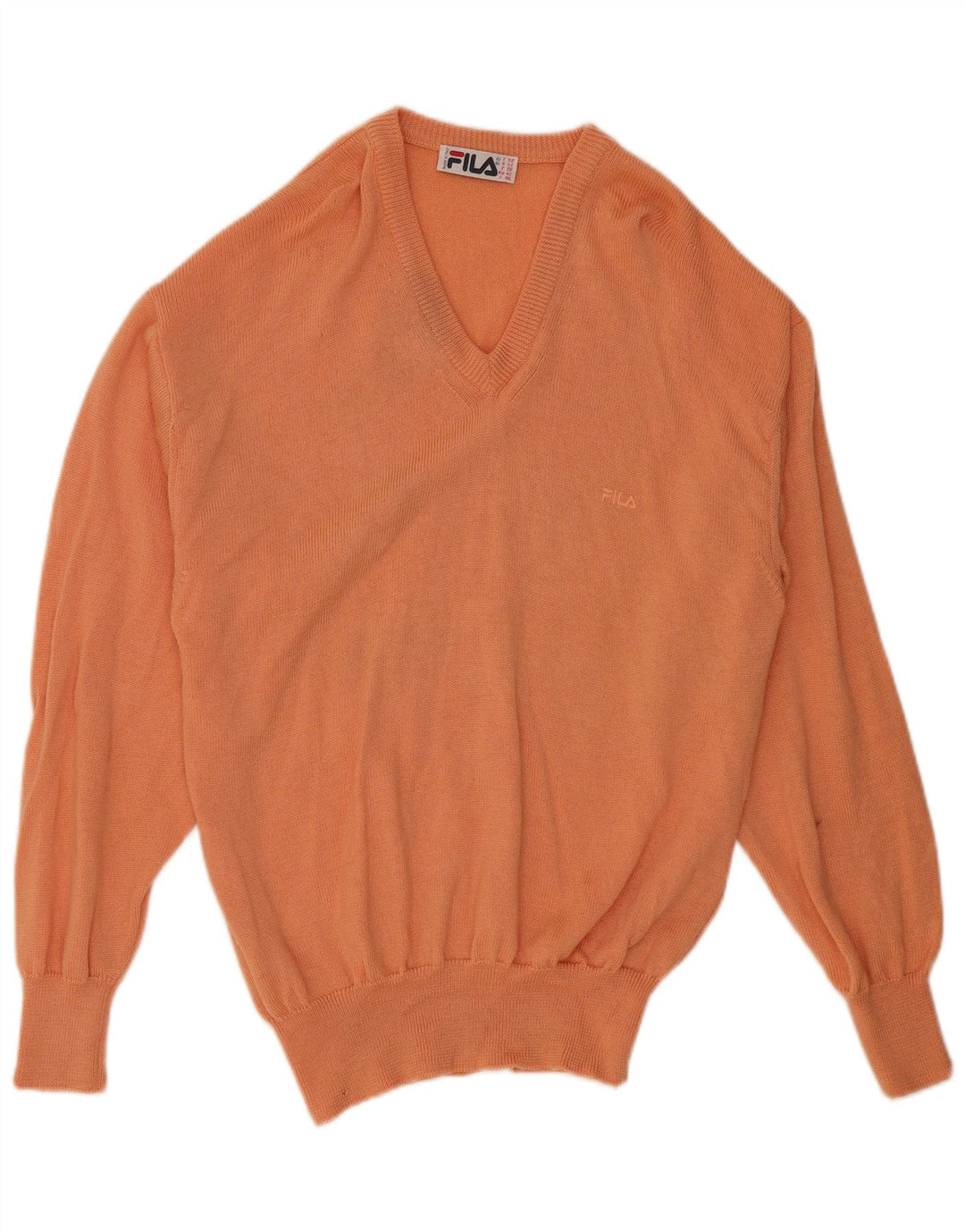 Fila Jersey con cuello en V para hombre IT 52 Large Naranja