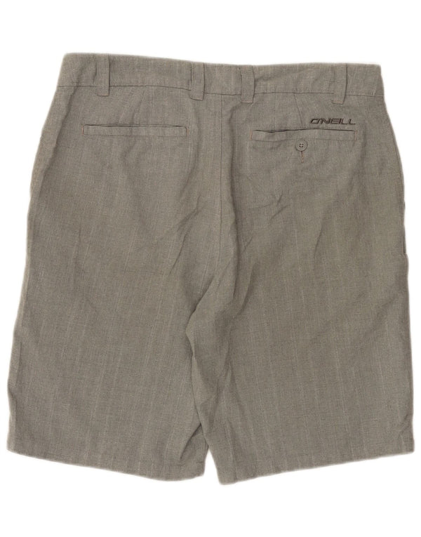 O'Neill Pantalones cortos chinos para hombre W34 Poliéster gris grande