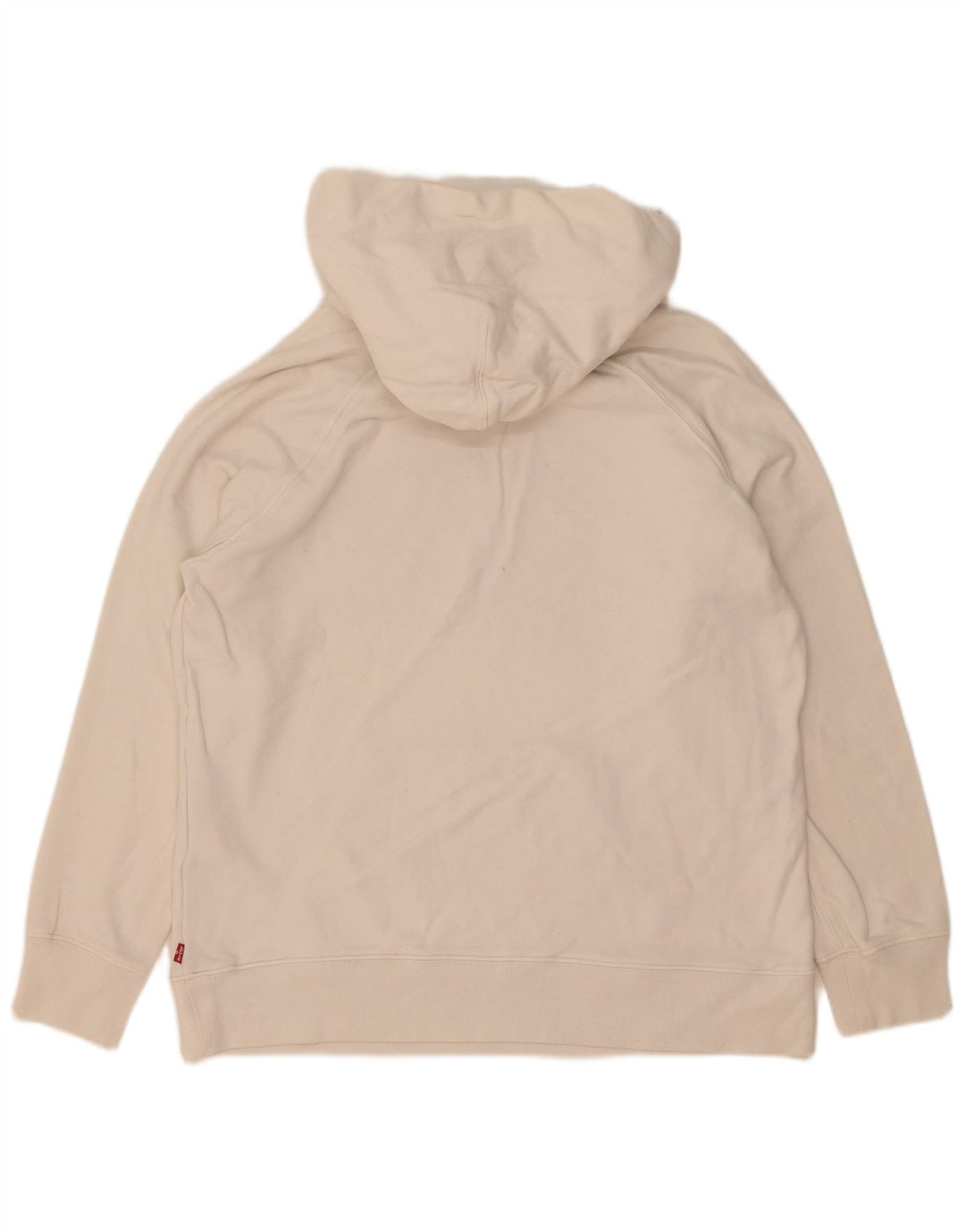 Levi's Hombre Sudadera Con Capucha Gráfica Jersey Pequeño De Algodón Blanco