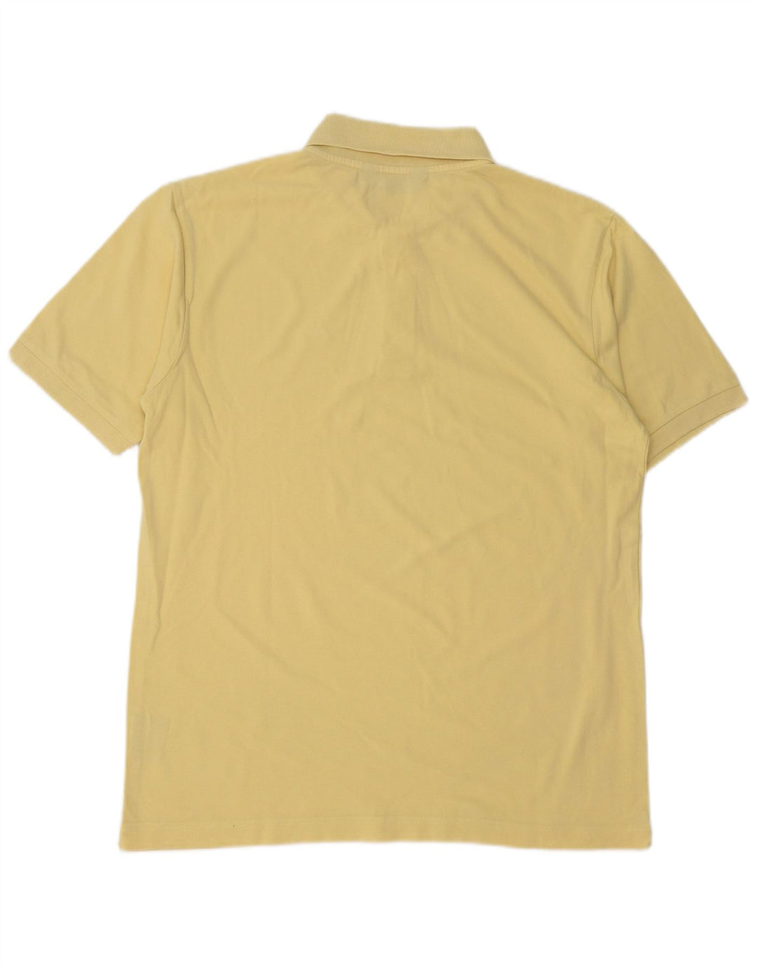Polo Kappa Hombre Grande Amarillo Algodón