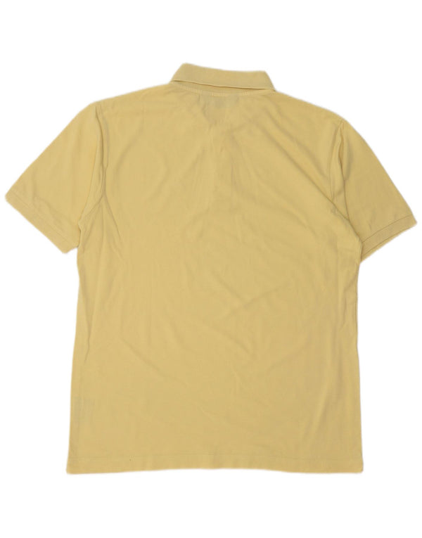 Polo Kappa Hombre Grande Amarillo Algodón