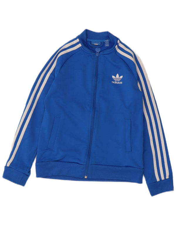Adidas Chaqueta Chándal para Niños 9-10 Años Azul Poliéster