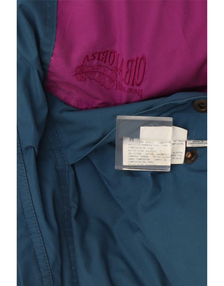 Astrolabio Chaqueta acolchada con capucha para hombre UK 38 Medium Green Colourblock