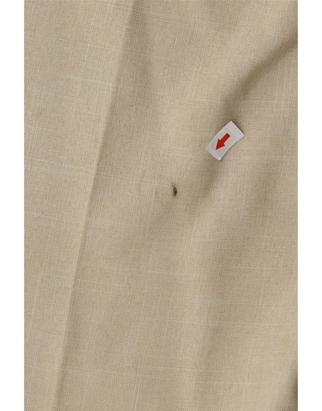 Marks & Spencer Pantalones de traje rectos de corte regular para hombre W38 L31 Cuadros beige