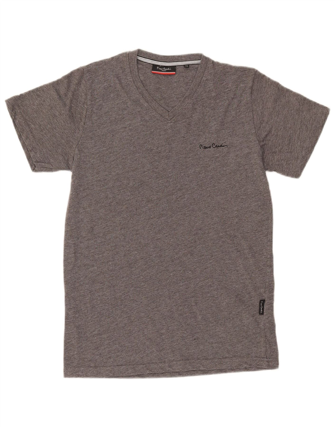 PIERRE CARDIN Camiseta Hombre Top XS Gris Poliéster