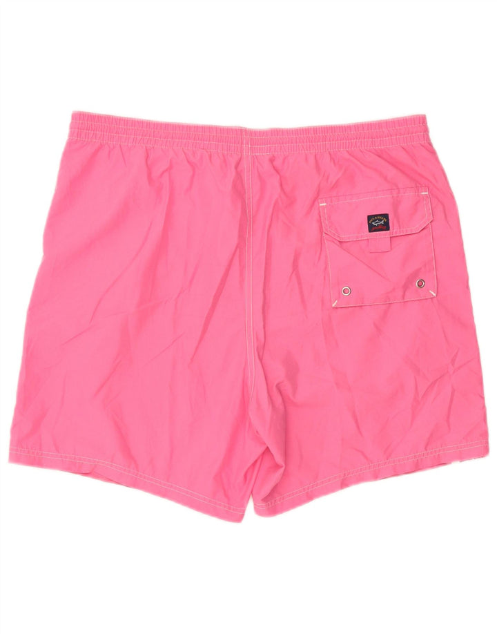 Paul & Shark - Bañador para hombre (poliéster), color rosa