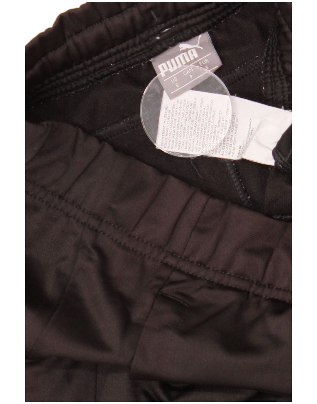 PUMA Pantalones de chándal para hombre Joggers Small Poliéster negro