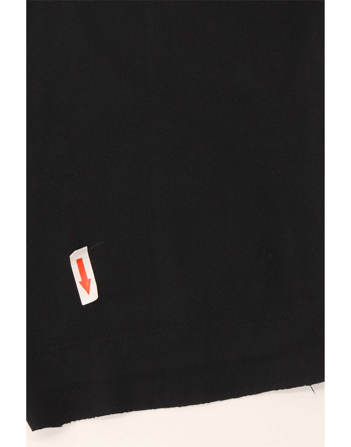 Nike Bermudas deportivas para hombre, pantalones cortos deportivos de poliéster negro mediano