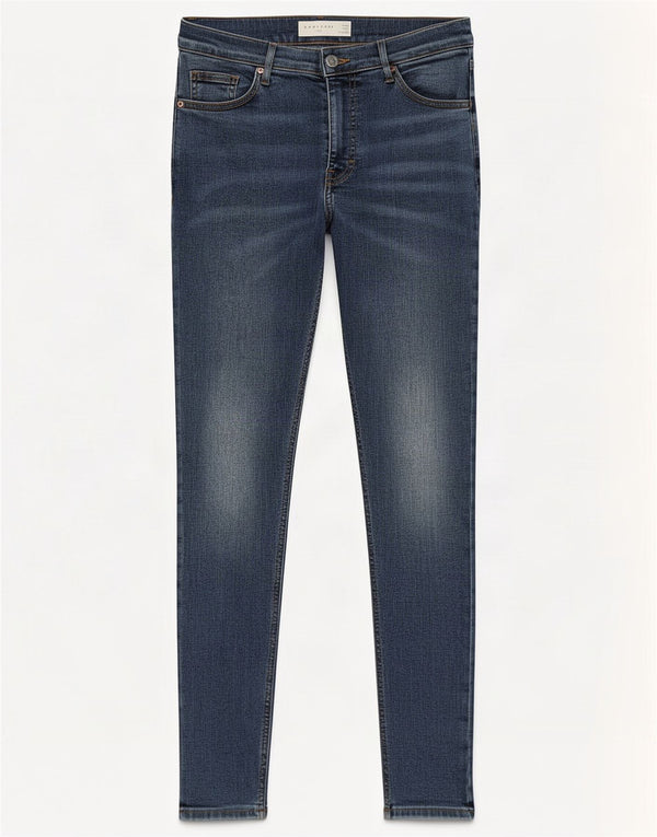 Vaqueros ajustados Jamie para mujer de Topshop W28 L28 Algodón azul