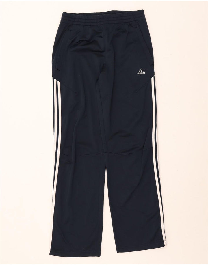 Adidas Pantalones de chándal para hombre UK 36/38 Small Azul marino Poliéster