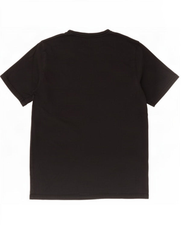 Levi's Camiseta con gráfico relajado para hombre Top pequeño de algodón negro