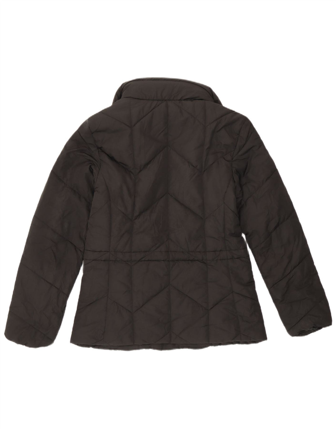 Marks & Spencer Chaqueta acolchada con capucha para mujer UK 8 Small Poliéster negro