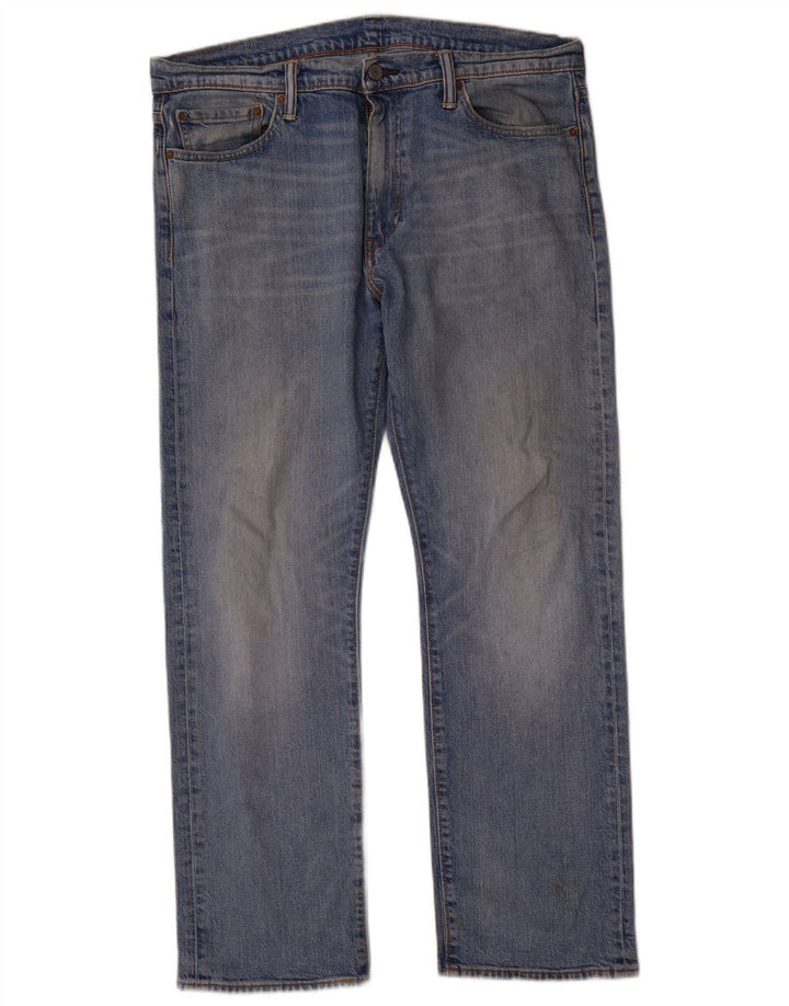 Levi's Hombre 504 Vaqueros Rectos W36 L30 Algodón Azul