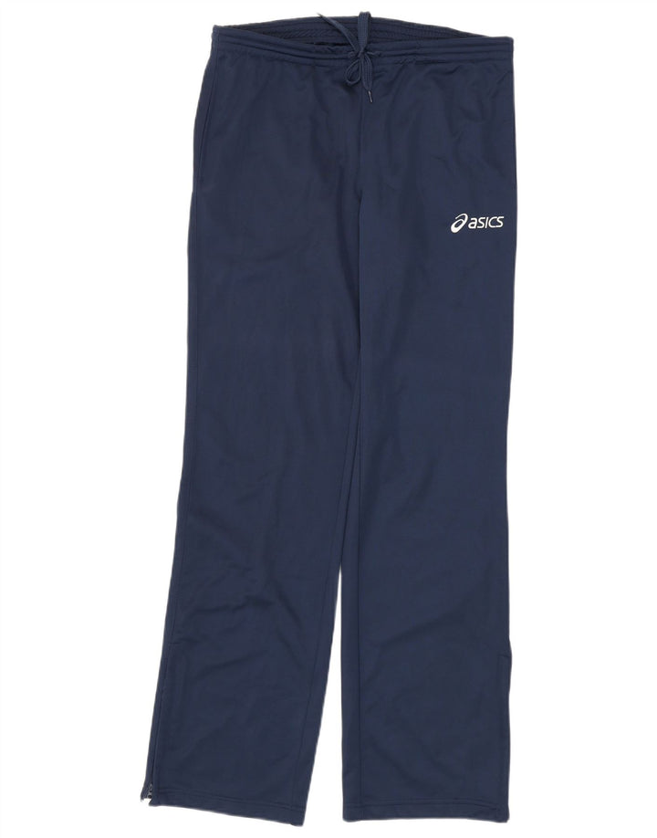 Pantalón De Chándal Asics Hombre Medio Azul Marino Poliéster