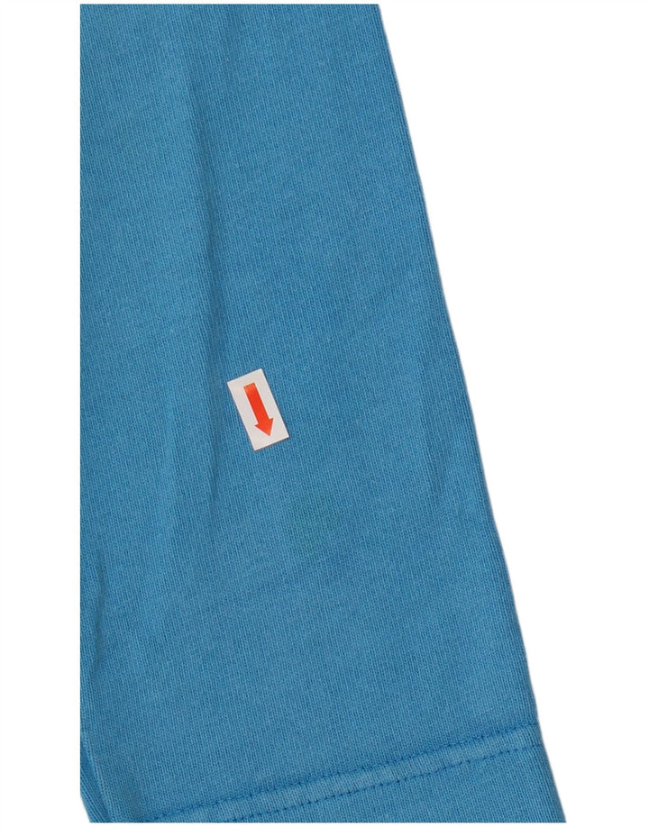 Murphy & Nye Hombre Sudadera Estampada Jersey Jersey Grande Algodón Azul