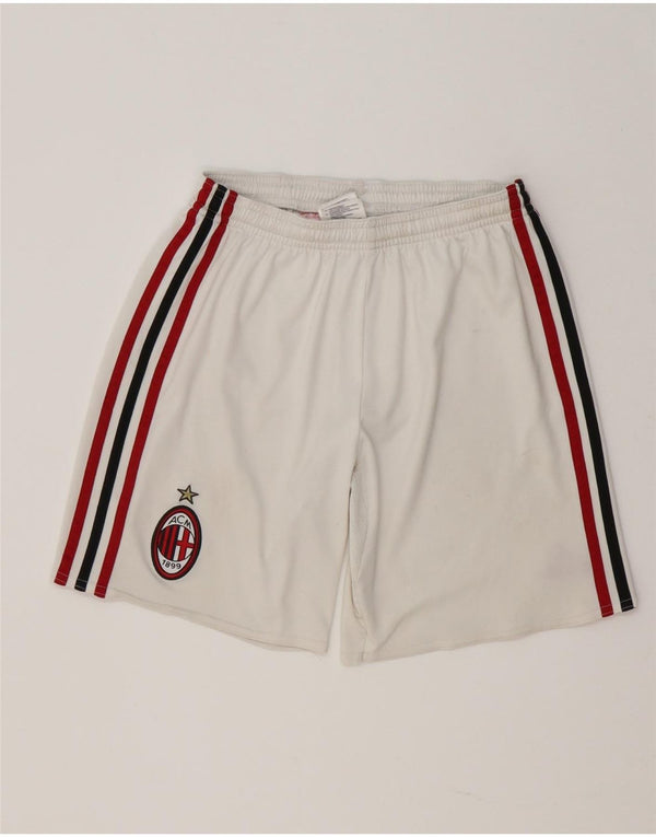 Nike Pantalones cortos deportivos AC Milan para niños 11-12 años Blanco Poliéster